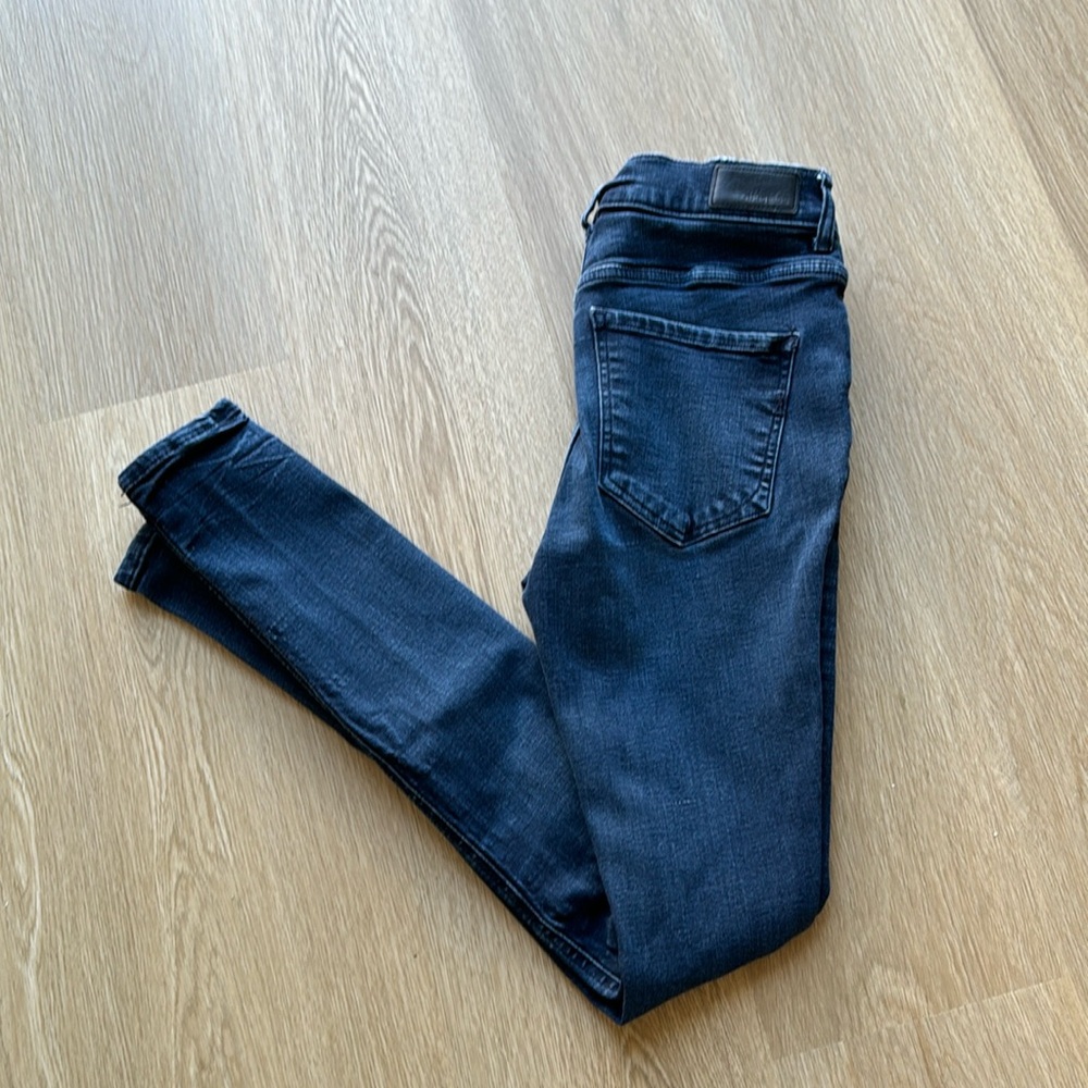 Express Denim Perfect High Rise Legging, Size 2